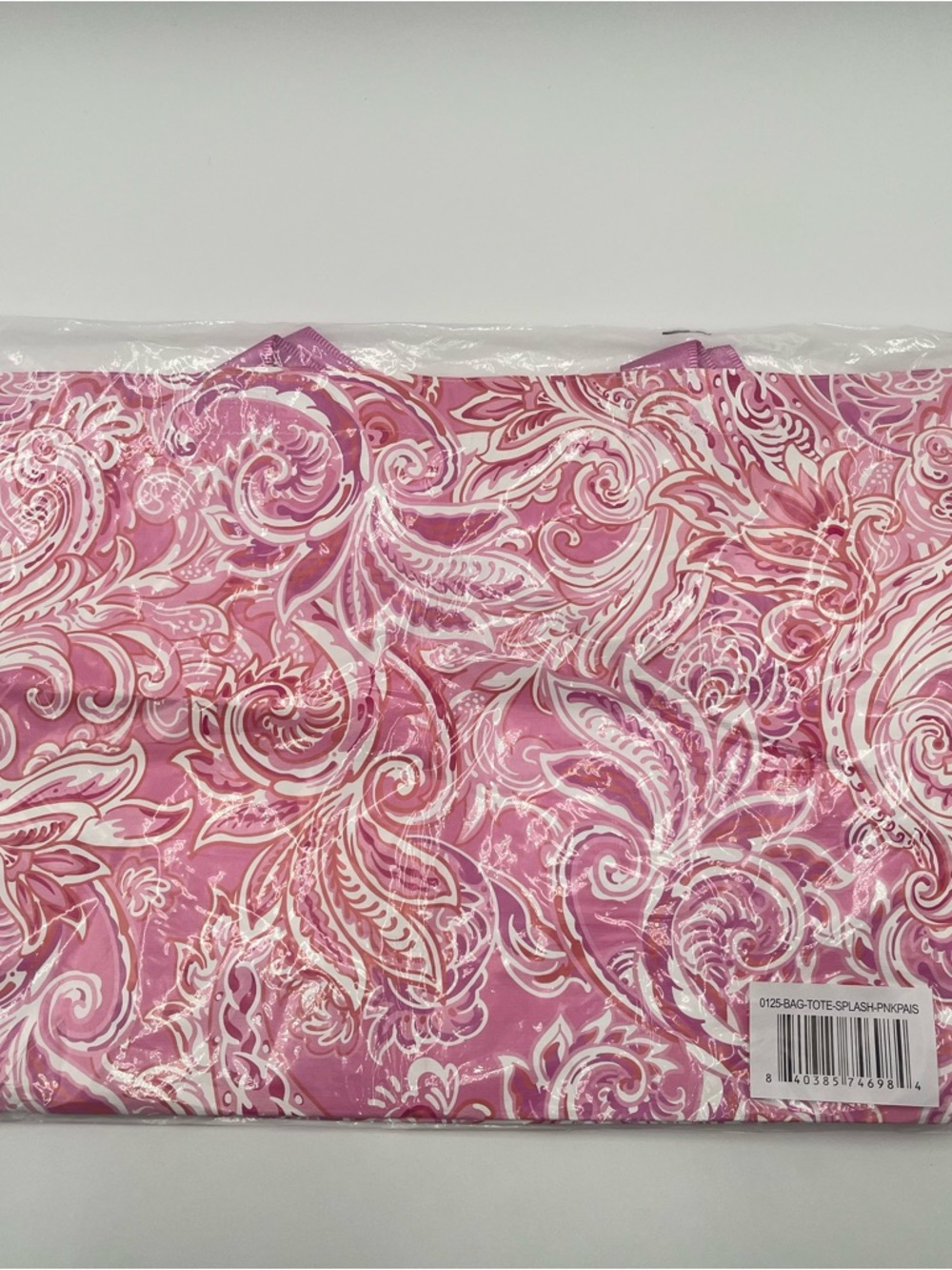 Simply Southern Pink White Swirl Tote